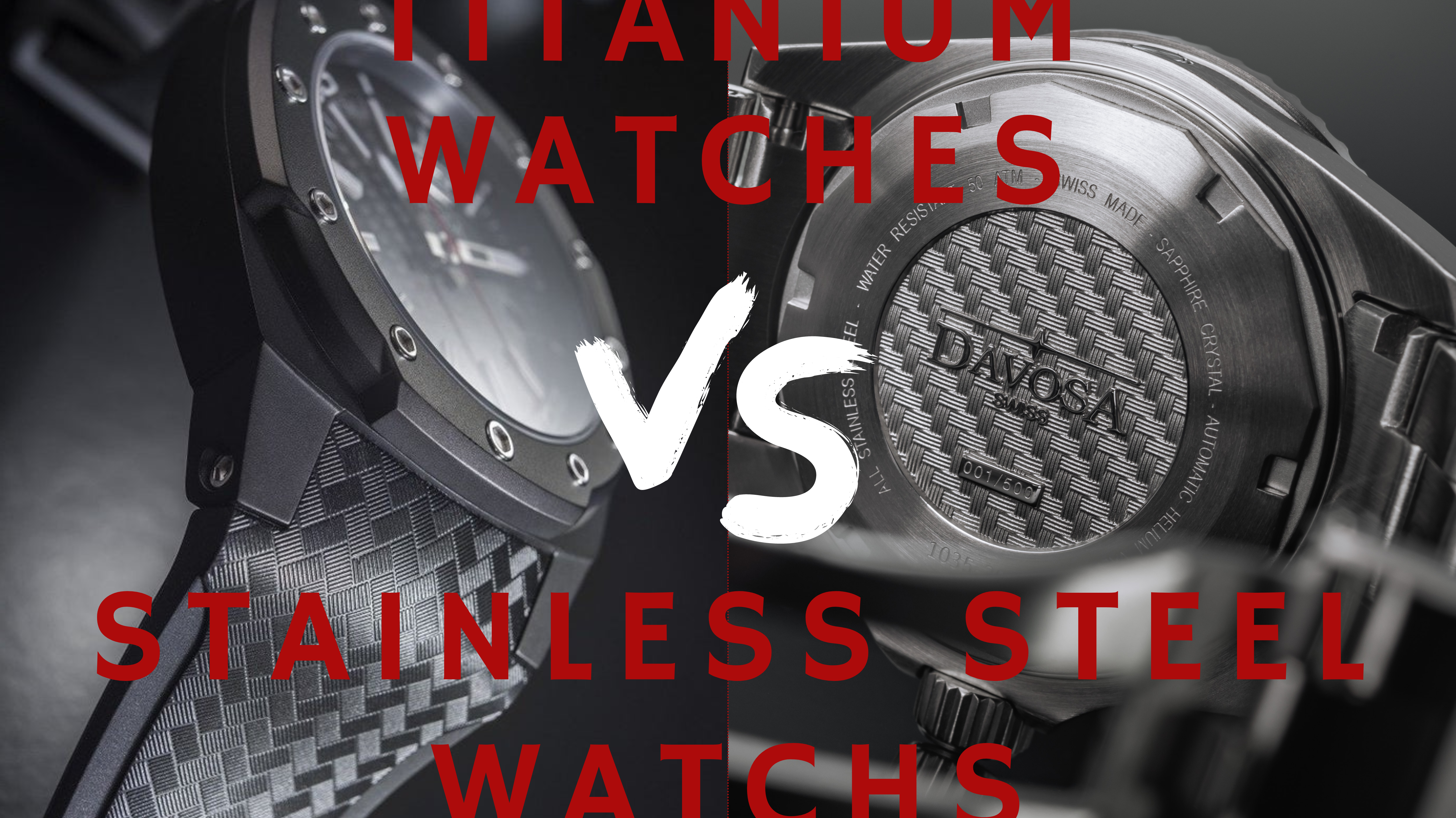 Titanium vs. Stainless Steel Watch - Pros and Cons (Infographic inside)