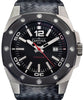 Titanium Automatic 100m Black Men's Military Watch 16156155