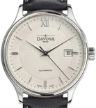Classic Vegan Automatic Swiss-Made White Executive Watch 16145612V Classic Davosa USA Official Distributor. Prices are Final. Tax & duties included. 40mm White Leather