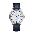 Classic Vegan Automatic Swiss-Made White Navy Blue Executive Watch 16145615v Executive Davosa USA Official Distributor. Prices are Final. Tax & duties included.