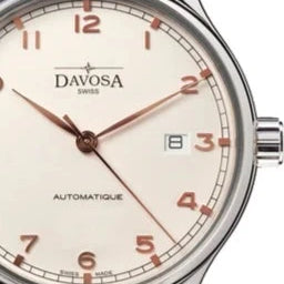 Classic Automatic Swiss-Made White Bronze Tone Executive Watch 16145665V Classic Davosa USA Official Distributor. Prices are Final. Tax & duties included.