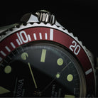 Ternos Sixties Automatic Swiss-Made Red Black Diver Watch 16152565 Diver Davosa USA Official Distributor. Prices are Final. Tax & duties included.