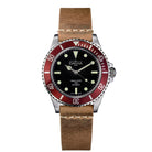 Ternos Sixties Automatic Swiss-Made Red Black Diver Watch 16152565 Diver Davosa USA Official Distributor. Prices are Final. Tax & duties included.