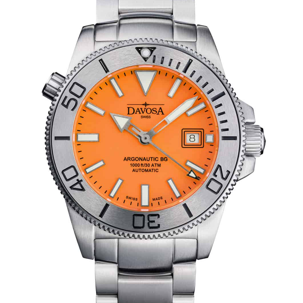 Argonautic Coral Automatic 300m Orange Men's Diver Watch 16152760 Limited Edition Diver Davosa USA Official Distributor. Prices are Final. Tax & duties included.