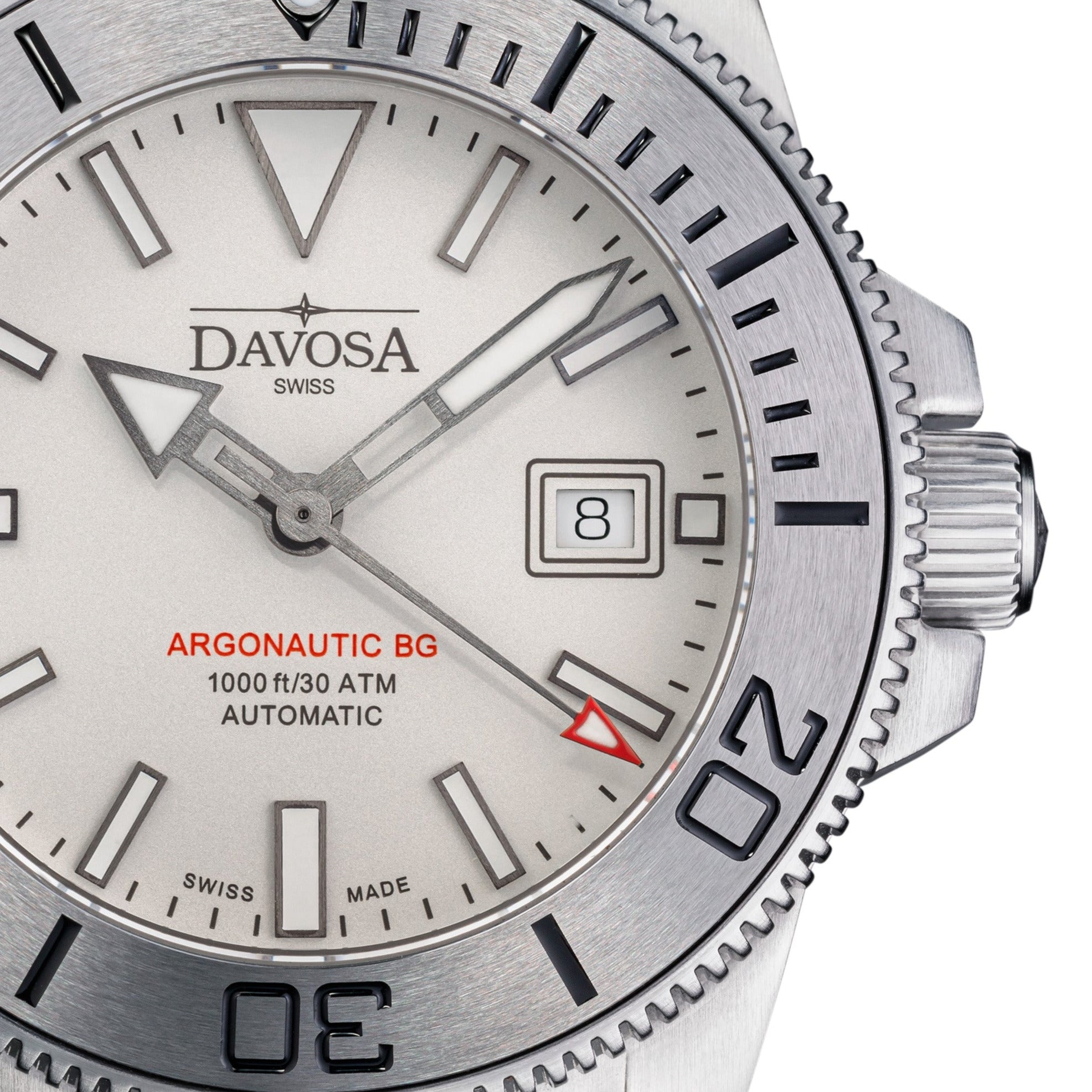 Argonautic BGBS Automatic 300m White Men's Diver Watch 16152810 OUTLET Diver Davosa USA Official Distributor. Prices are Final. Tax & duties included.