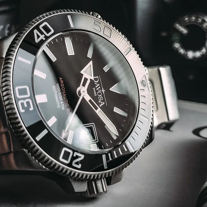 Argonautic BG Automatic 300m Blue Men's Diver Watch 16152802 Diver Davosa USA Official Distributor. Prices are Final. Tax & duties included.