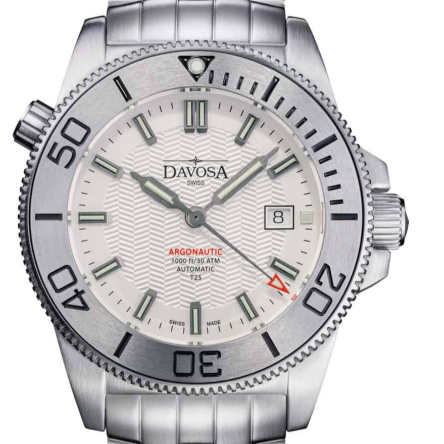 Argonautic Lumis BS Automatic 300m White Men's Diver Watch 16152901 Diver Davosa USA Official Distributor. Prices are Final. Tax & duties included. 43mm White PentaLink