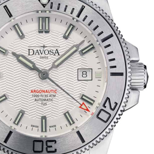 Argonautic Lumis BS Automatic 300m White Men's Diver Watch 16152901 Diver Davosa USA Official Distributor. Prices are Final. Tax & duties included.