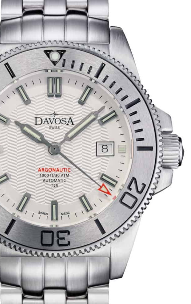 Argonautic Lumis BS Automatic 300m White Men's Diver Watch 16152901 Diver Davosa USA Official Distributor. Prices are Final. Tax & duties included.
