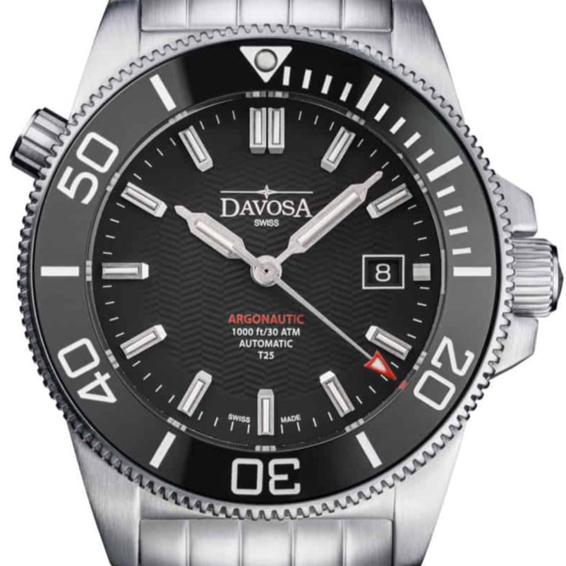 Argonautic Lumis T25 Automatic 300m Black Men's Diver Watch 16152902 Diver Davosa USA Official Distributor. Prices are Final. Tax & duties included. 43mm Black PentaLink
