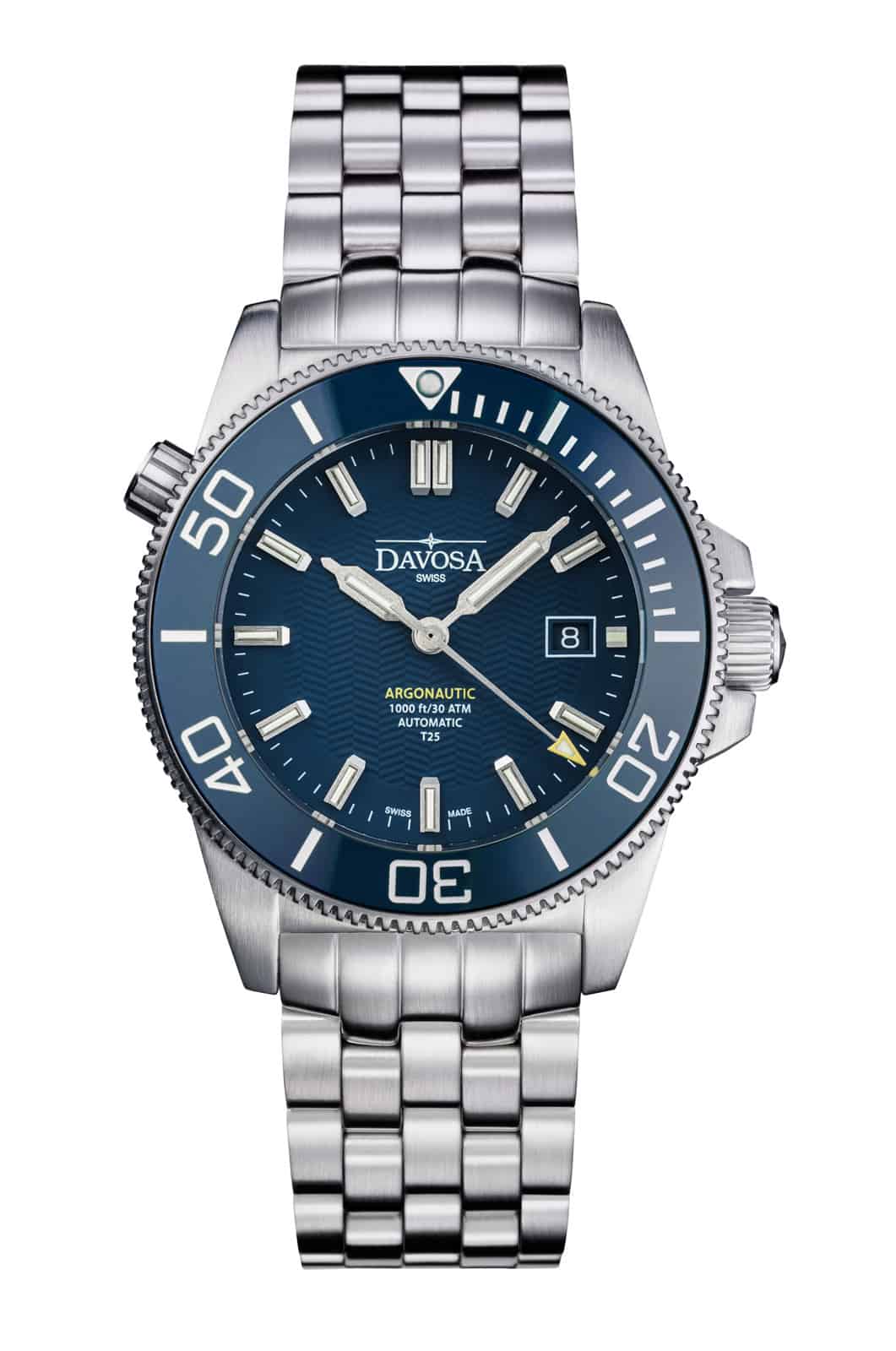 Argonautic Lumis Automatic 300m Blue Men's Diver Watch 16152904 Diver Davosa USA Official Distributor. Prices are Final. Tax & duties included.