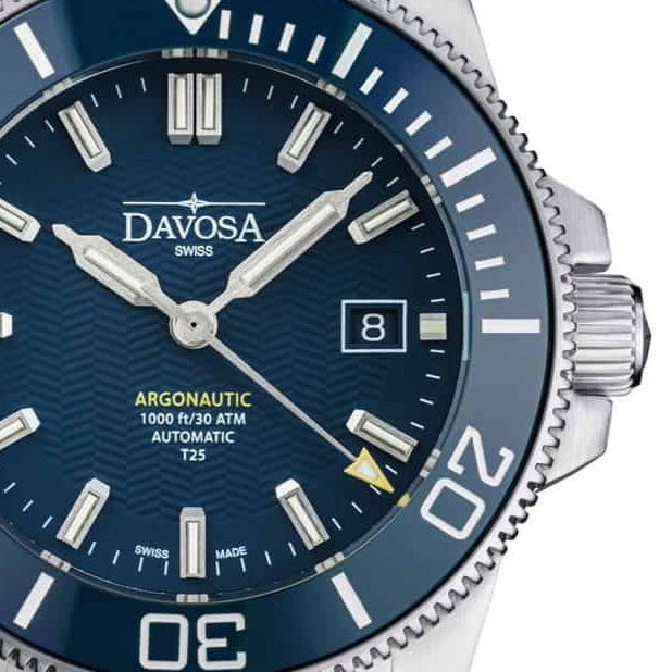 Argonautic Lumis Automatic 300m Blue Men's Diver Watch 16152904 Diver Davosa USA Official Distributor. Prices are Final. Tax & duties included.