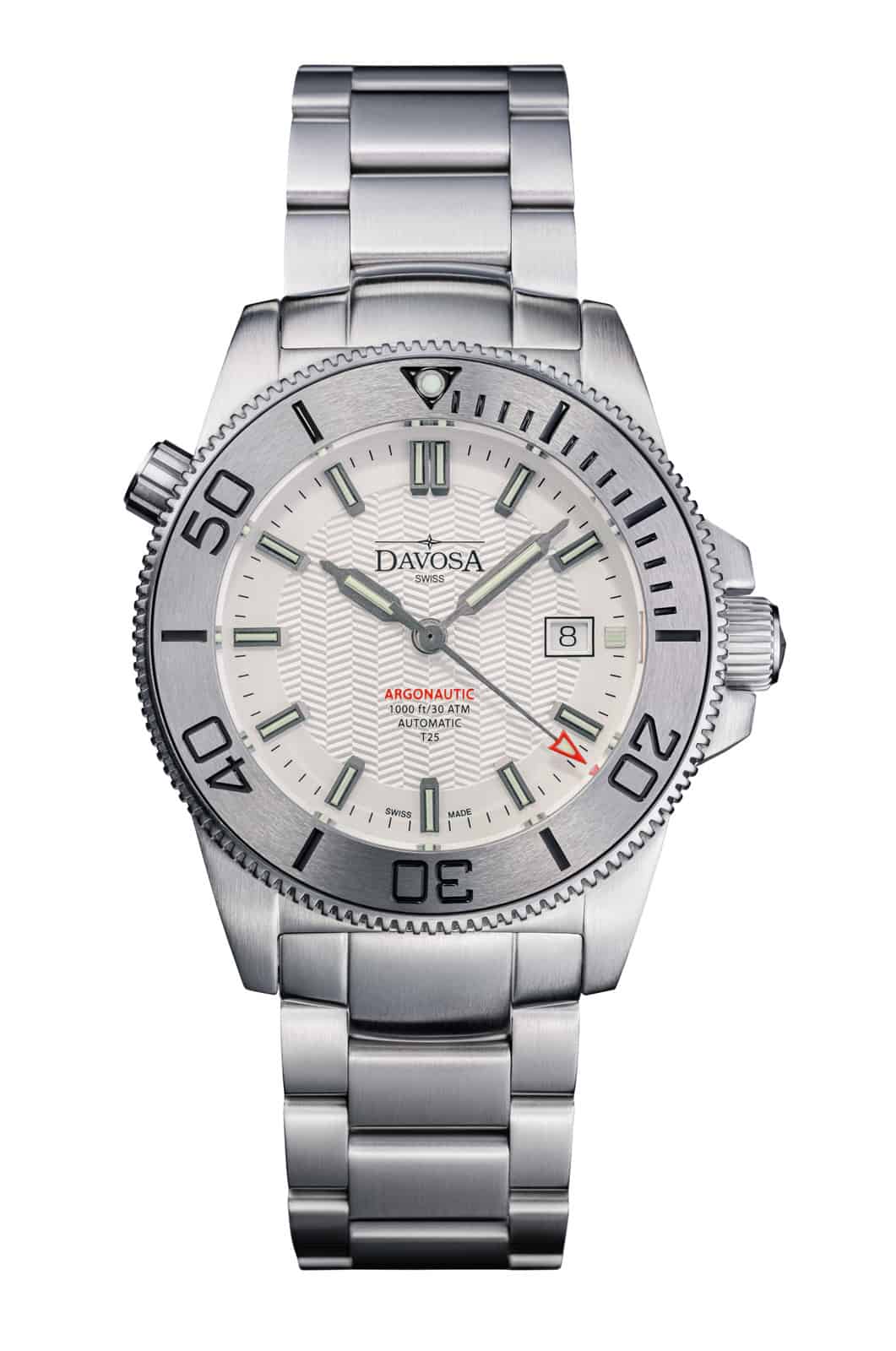 Argonautic Lumis BS Automatic 300m White Men's Diver Watch 16152910 Diver Davosa USA Official Distributor. Prices are Final. Tax & duties included.