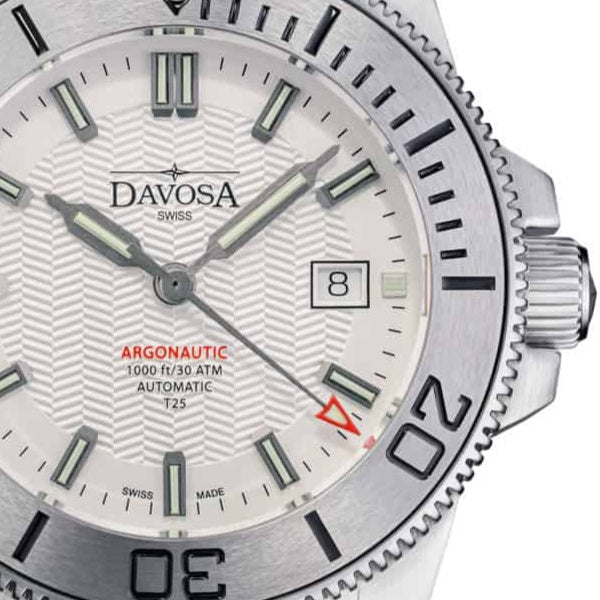 Argonautic Lumis BS Automatic 300m White Men's Diver Watch 16152911 Diver Davosa USA Official Distributor. Prices are Final. Tax & duties included.