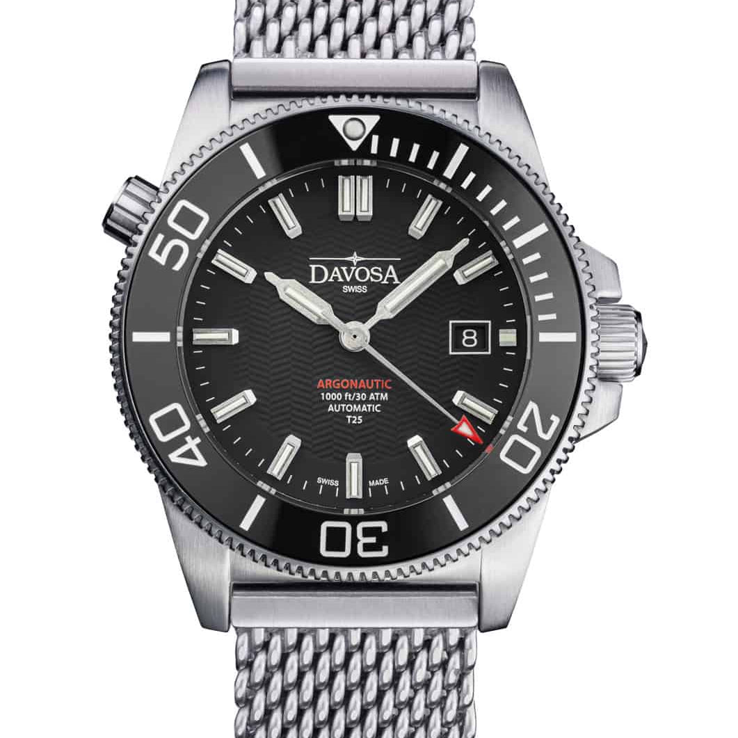 Argonautic Lumis Automatic 300m Black Men's Diver Watch 16152922 Diver Davosa USA Official Distributor. Prices are Final. Tax & duties included.