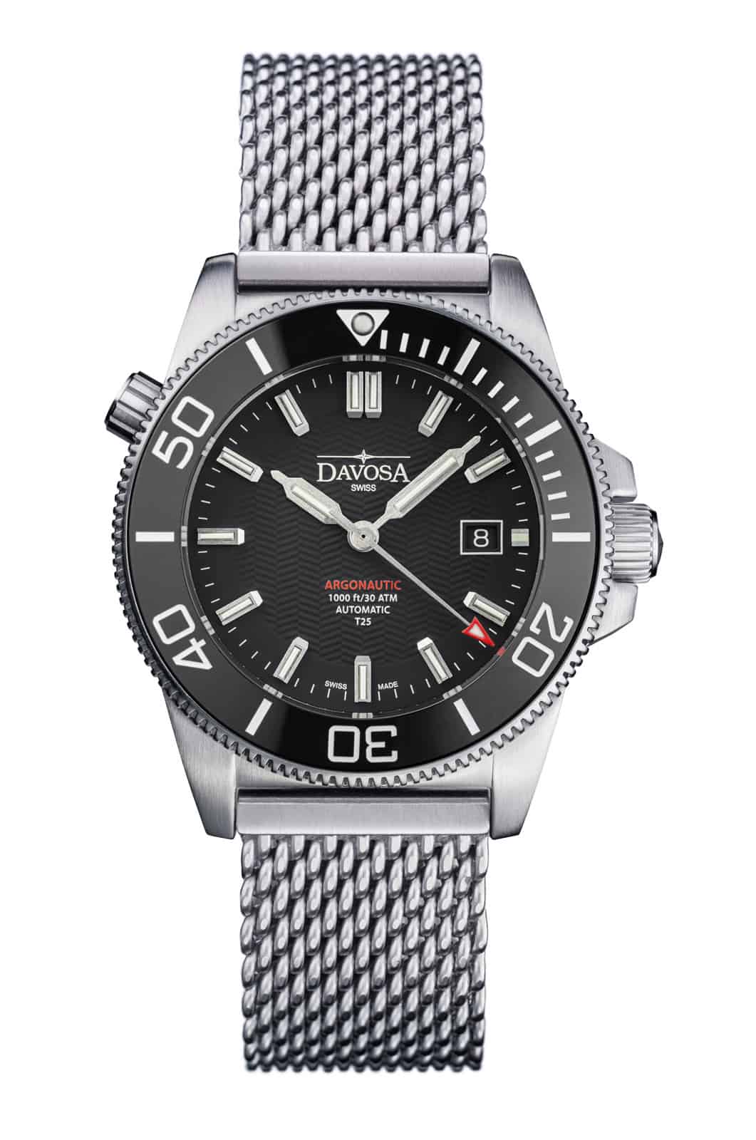Argonautic Lumis Automatic 300m Black Men's Diver Watch 16152922 Diver Davosa USA Official Distributor. Prices are Final. Tax & duties included.