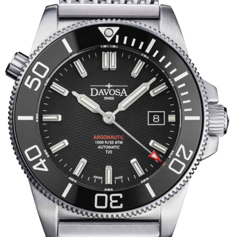 Argonautic Lumis Automatic 300m Black Men's Diver Watch 16152922 Diver Davosa USA Official Distributor. Prices are Final. Tax & duties included. 43mm Black ChainLink