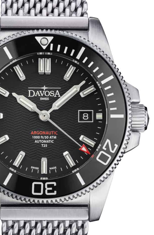 Argonautic Lumis Automatic 300m Black Men's Diver Watch 16152922 Diver Davosa USA Official Distributor. Prices are Final. Tax & duties included.