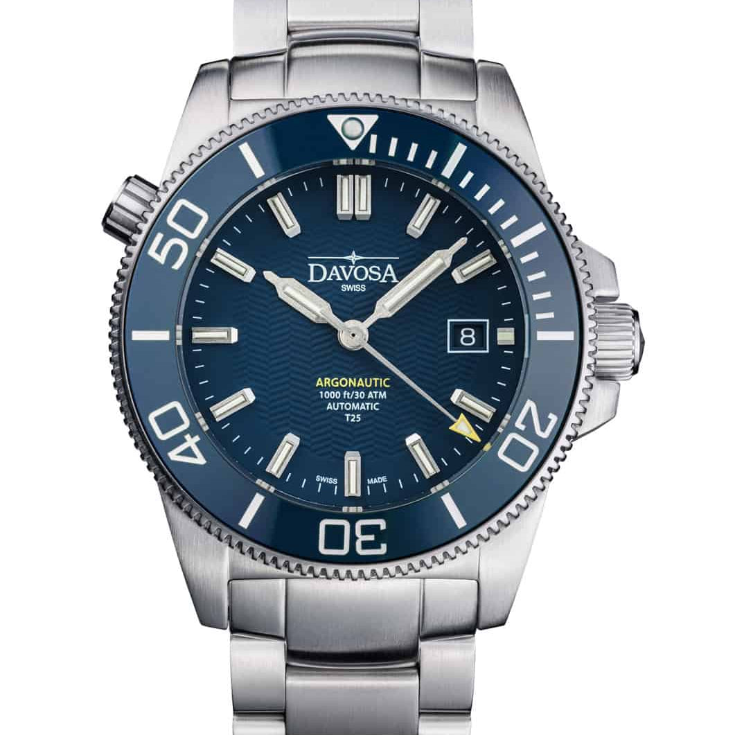 Argonautic Lumis Automatic Blue Men's Diver Watch 16152940 Diver Davosa USA Official Distributor. Prices are Final. Tax & duties included.