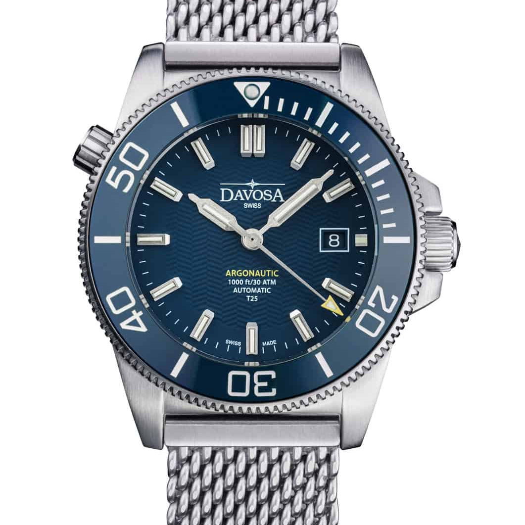 Argonautic Lumis Automatic 300m Blue Men's Diver Watch 16152944 Diver Davosa USA Official Distributor. Prices are Final. Tax & duties included.