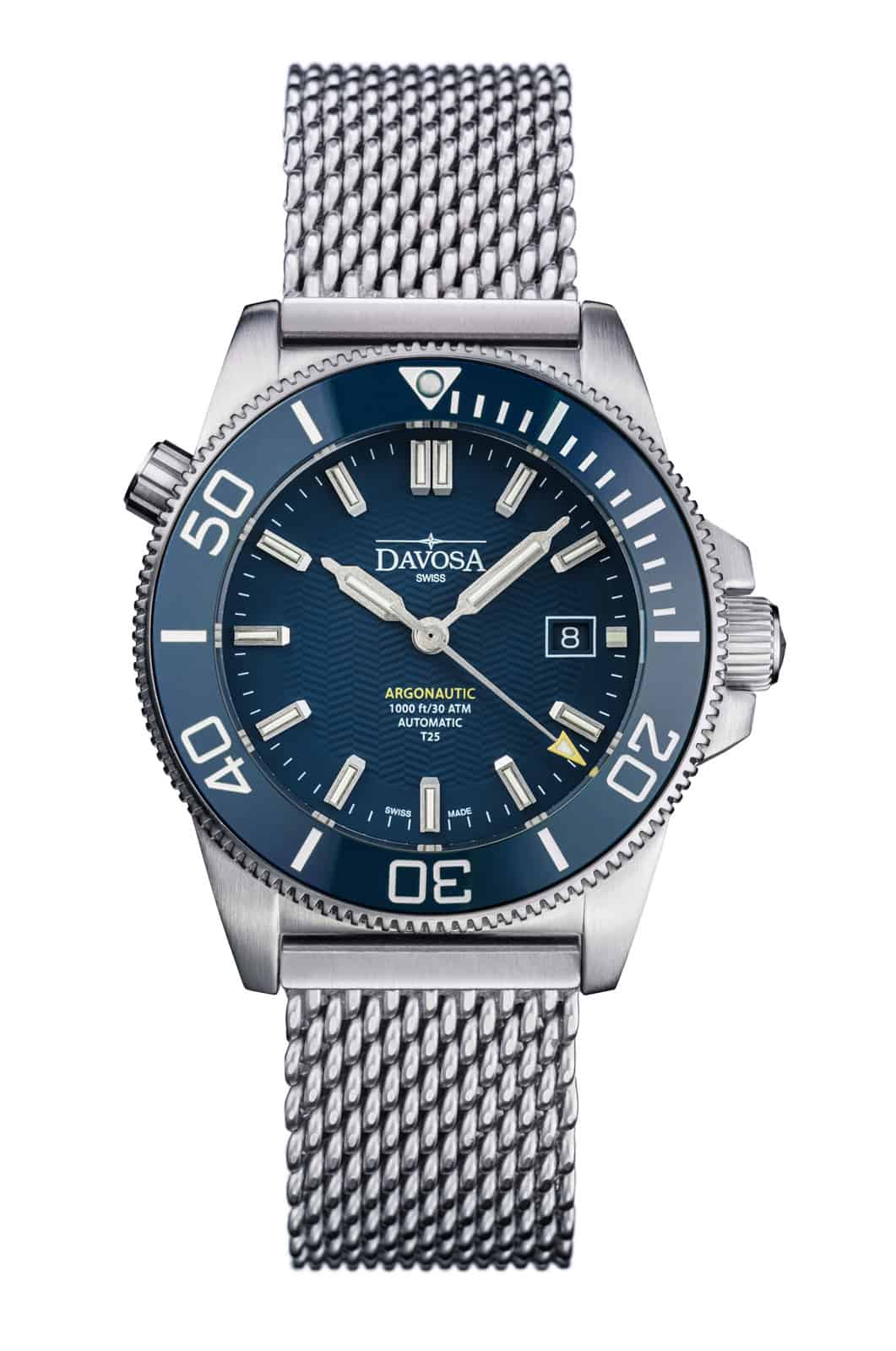 Argonautic Lumis Automatic 300m Blue Men's Diver Watch 16152944 Diver Davosa USA Official Distributor. Prices are Final. Tax & duties included.