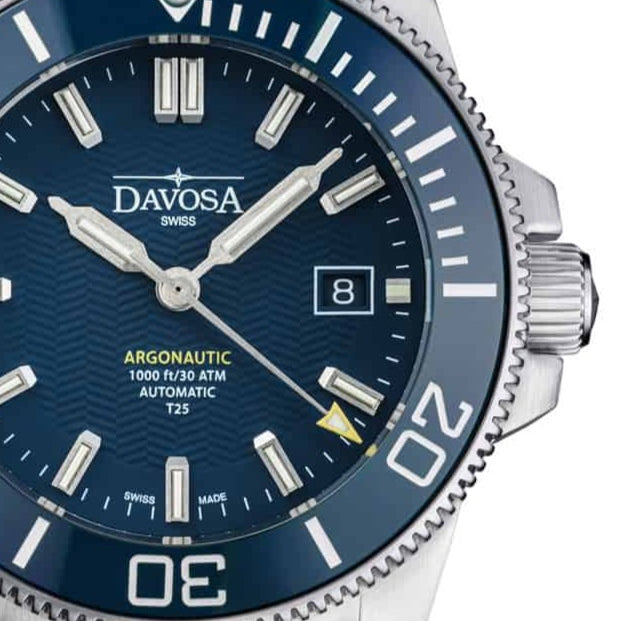 Argonautic Lumis Automatic 300m Blue Men's Diver Watch 16152944 Diver Davosa USA Official Distributor. Prices are Final. Tax & duties included.