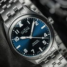 Newton Automatic 40mm Blue Pilot Watch 16153040 Pilot Davosa USA Official Distributor. Prices are Final. Tax & duties included.