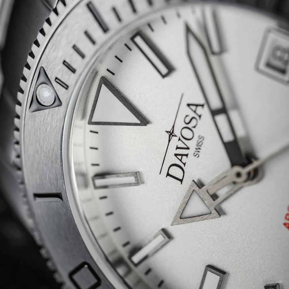 Argonautic 39 Automatic 200m Beyond Steel White Men's Diver Watch 16153210 Diver Davosa USA Official Distributor. Prices are Final. Tax & duties included.