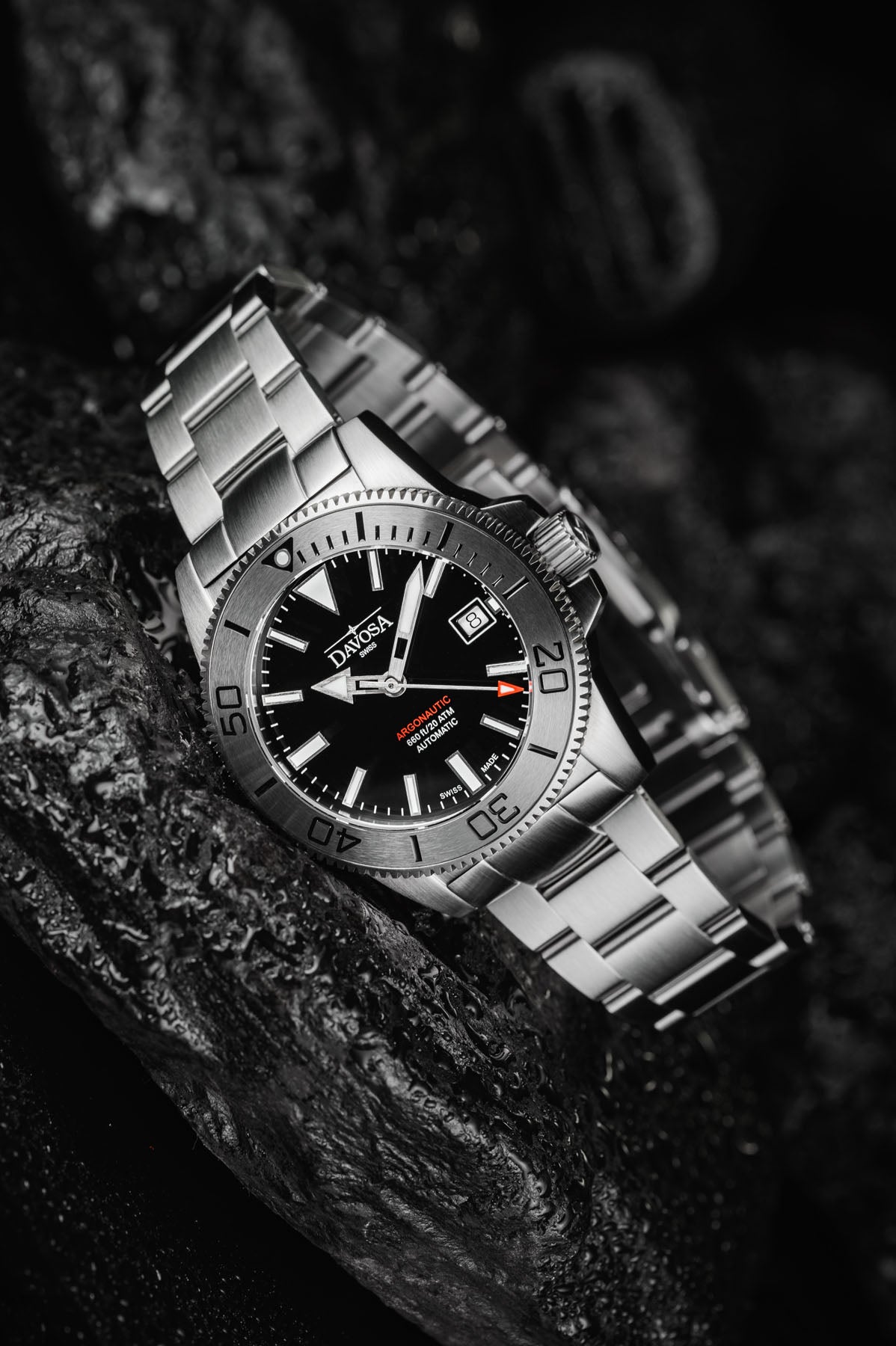 Argonautic 39 Automatic 200m Beyond Steel Black Men's Diver Watch 16153220 Diver Davosa USA Official Distributor. Prices are Final. Tax & duties included.