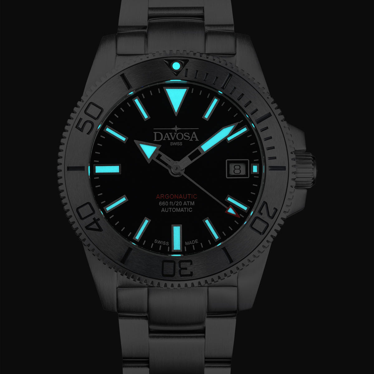 Argonautic 39 Automatic 200m Beyond Steel Black Men's Diver Watch 16153220 Diver Davosa USA Official Distributor. Prices are Final. Tax & duties included.