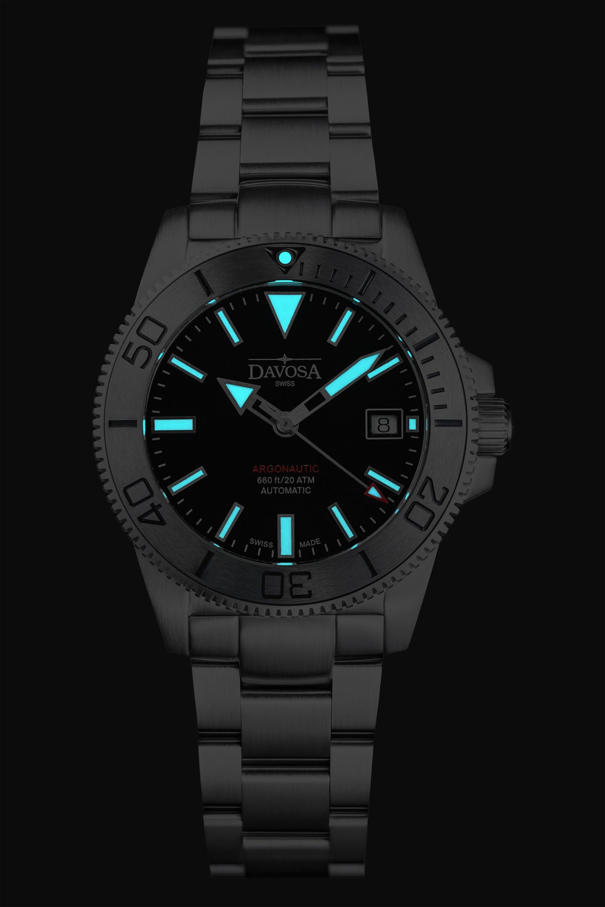 Argonautic 39 Automatic 200m Beyond Steel Black Men's Diver Watch 16153220 Diver Davosa USA Official Distributor. Prices are Final. Tax & duties included.