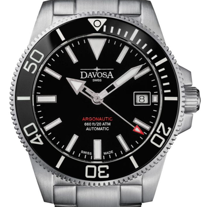 Argonautic 39 Automatic 200m Black Gold Men's Diver Watch 16153250 Diver Davosa USA Official Distributor. Prices are Final. Tax & duties included. 39.5mm Black TriaLink