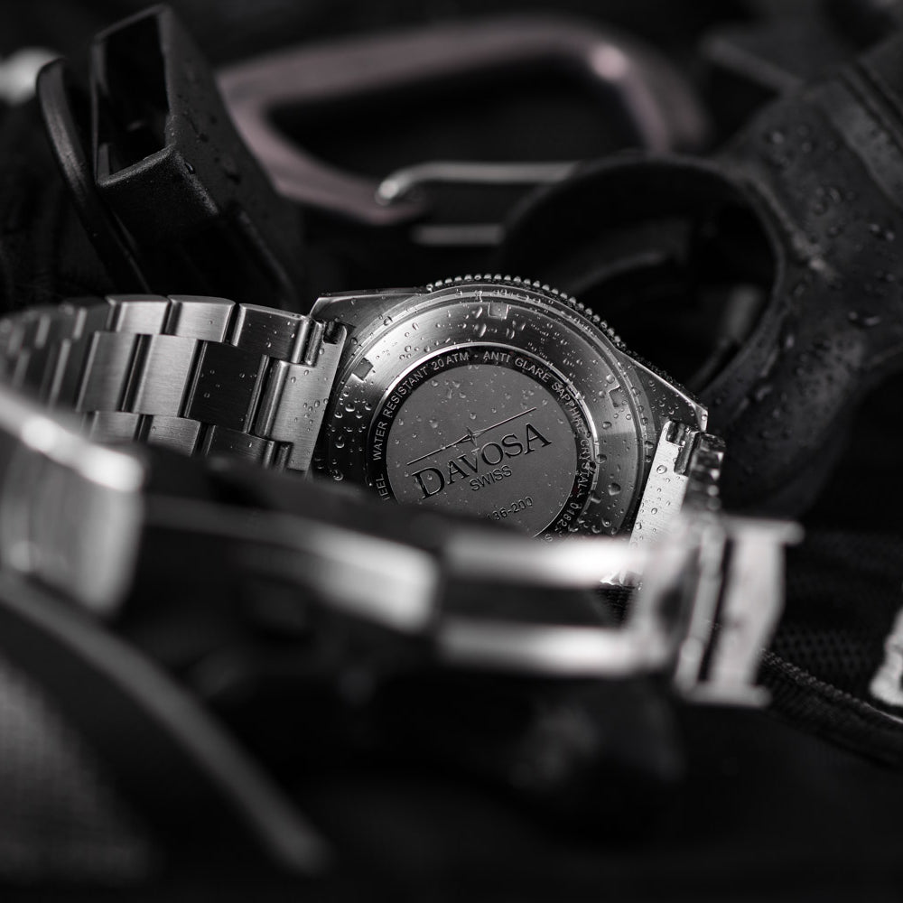 Argonautic 39 Automatic 200m Beyond Steel Black Men's Diver Watch 16153220 Diver Davosa USA Official Distributor. Prices are Final. Tax & duties included.