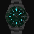 Argonautic 39 Automatic 200m Green Men's Diver Watch 16153270 Diver Davosa USA Official Distributor. Prices are Final. Tax & duties included.