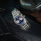 (Replace) Newton Automatic Chronograph Blue Pilot Rally Watch 16153640 Limited Edition Pilot Davosa USA Official Distributor. Prices are Final. Tax & duties included.