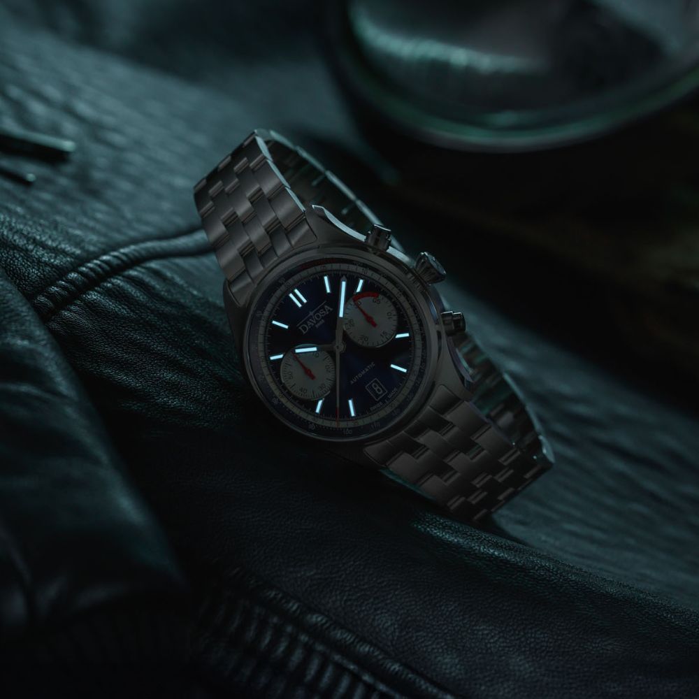 (Replace) Newton Automatic Chronograph Blue Pilot Rally Watch 16153640 Limited Edition Pilot Davosa USA Official Distributor. Prices are Final. Tax & duties included.