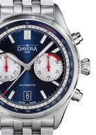 (Replace) Newton Automatic Chronograph Blue Pilot Rally Watch 16153640 Limited Edition Pilot Davosa USA Official Distributor. Prices are Final. Tax & duties included. 42mm Blue-White PentaLink bracelet