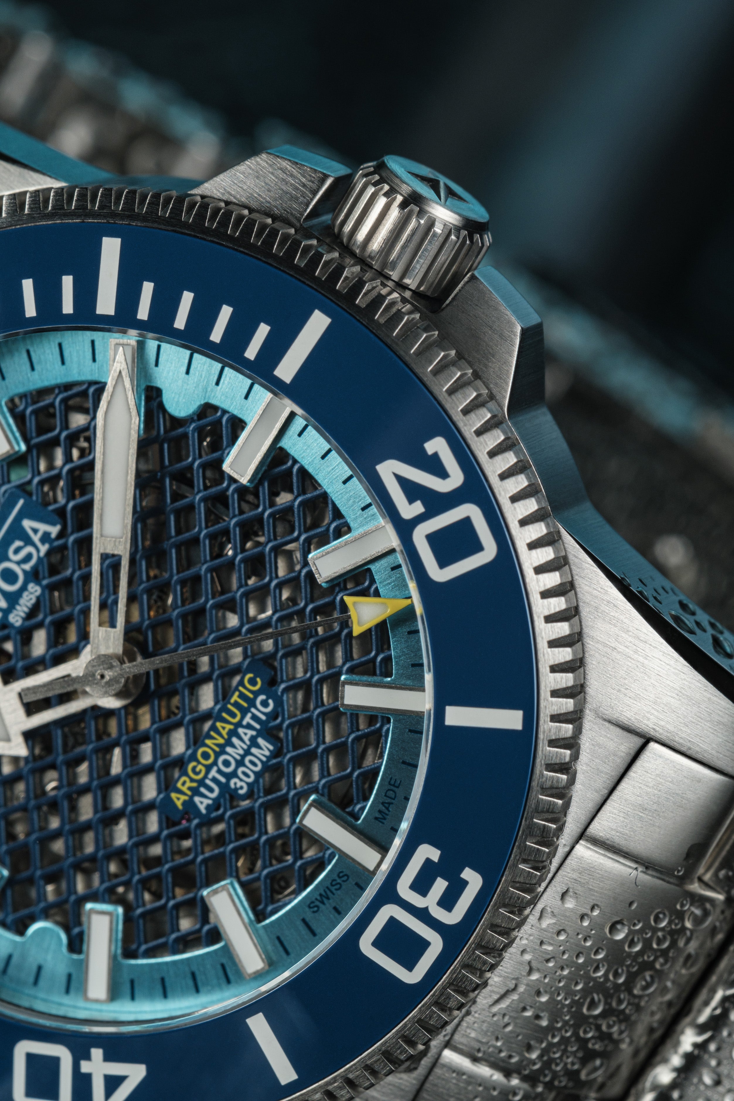Argonautic 41 Shark Diver - Blue Limited Edition | Swiss Automatic | 1 of 300 Diver Davosa USA
