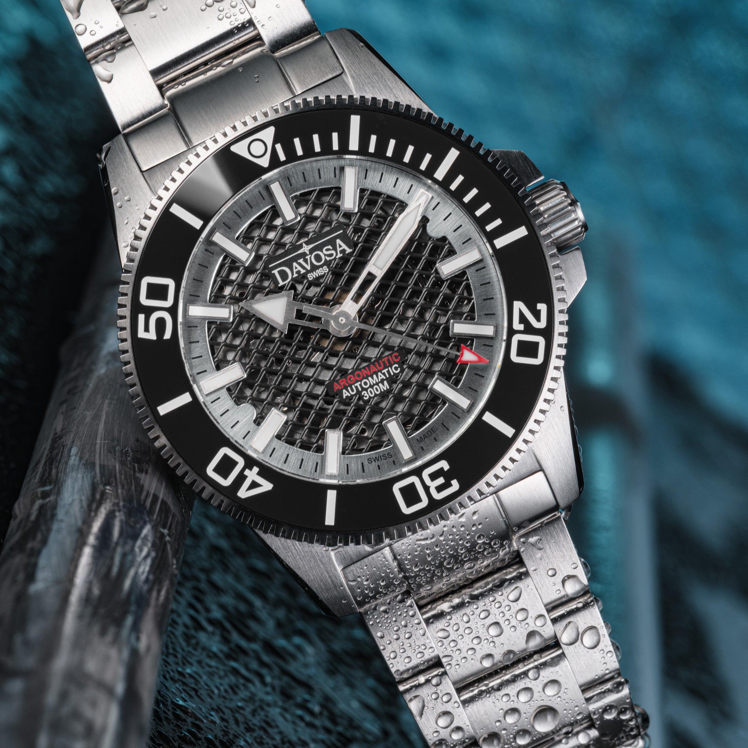 Argonautic 41 Shark Diver - Black Limited Edition | Swiss Automatic | 1 of 300 Diver Davosa USA