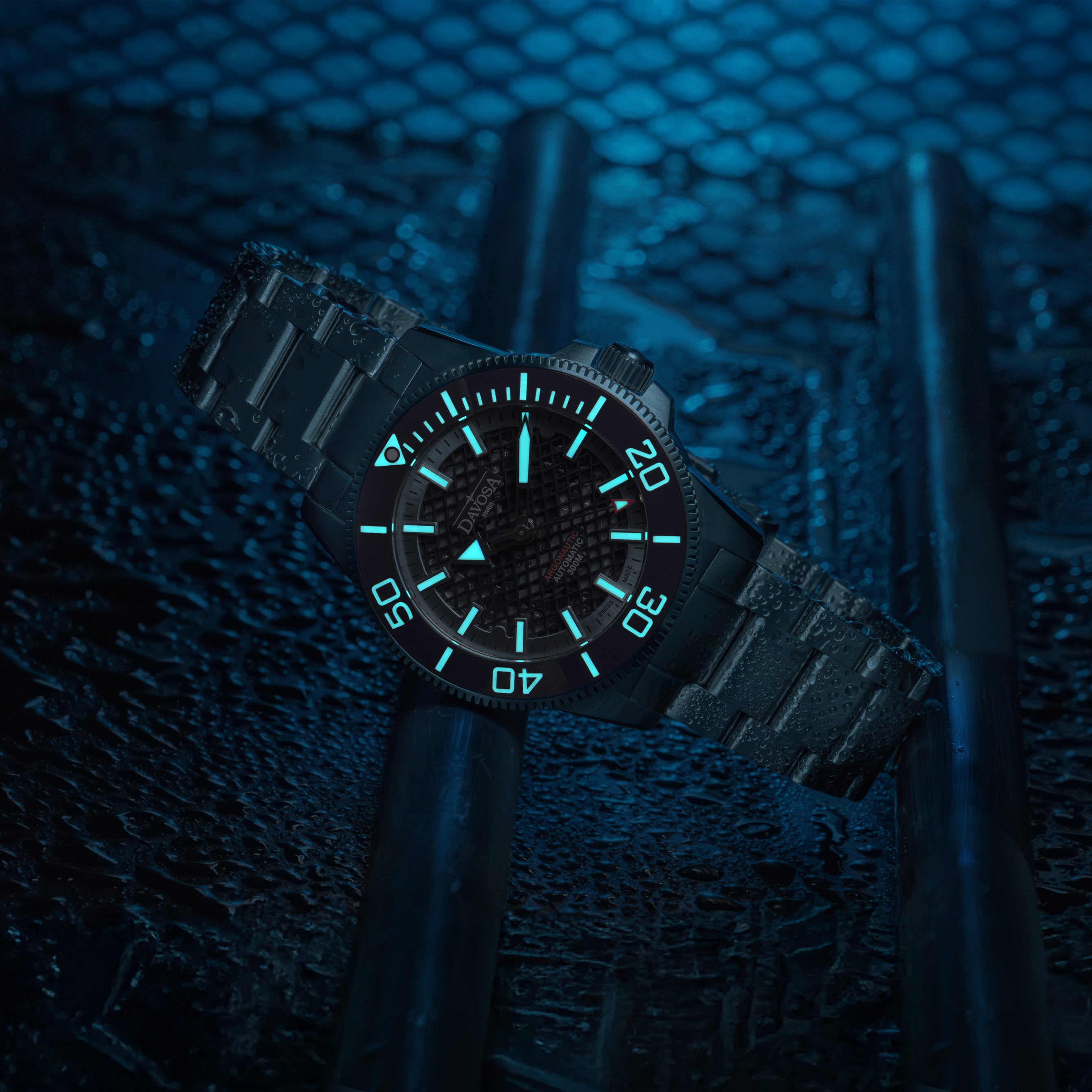 Argonautic 41 Shark Diver - Black Limited Edition | Swiss Automatic | 1 of 300 Diver Davosa USA