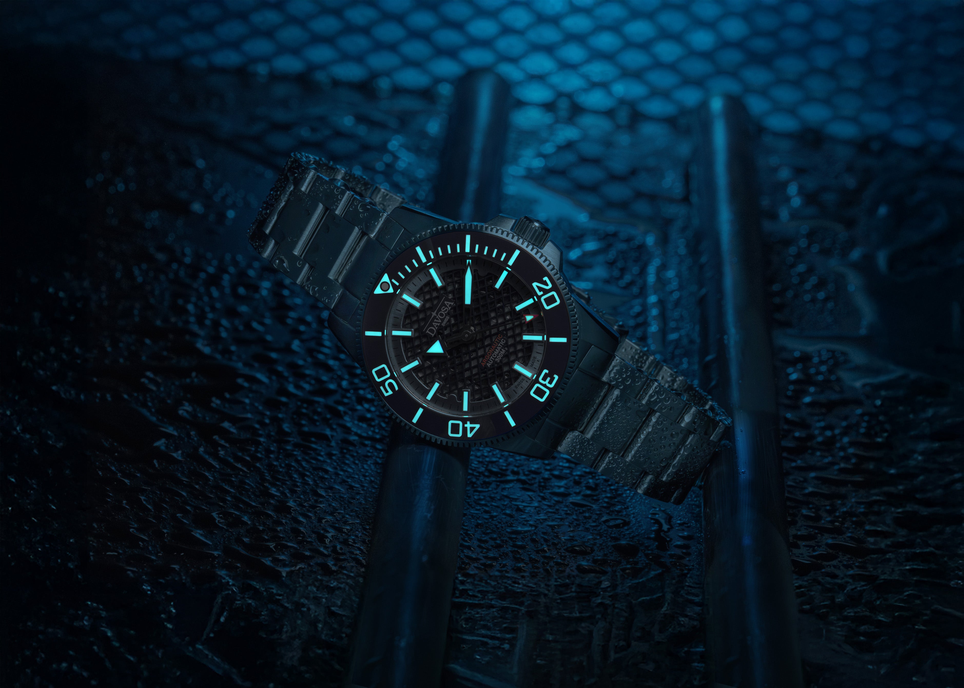 Argonautic 41 Shark Diver - Black Limited Edition | Swiss Automatic | 1 of 300 Diver Davosa USA