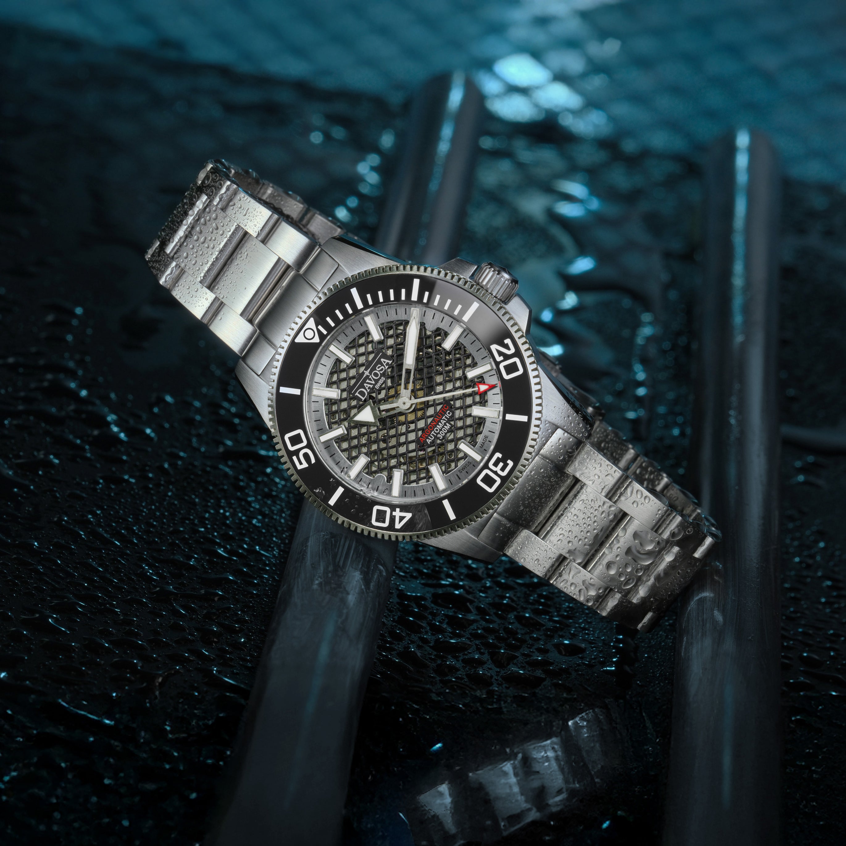 Argonautic 41 Shark Diver - Black Limited Edition | Swiss Automatic | 1 of 300 Diver Davosa USA