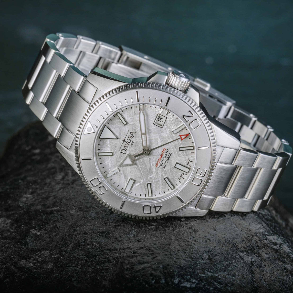 Argonautic Meteorite | Meteorite Dial Automatic Diver Watch | 161.544.10 Diver Davosa USA Official Distributor. Prices are Final. Tax & duties included.