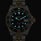 Ternos Ceramic Automatic Swiss-Made PVD Gold Diver Watch 16155503 Diver Davosa USA Official Distributor. Prices are Final. Tax & duties included.