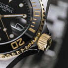 Ternos Ceramic Automatic Swiss-Made PVD Gold Diver Watch 16155503 Diver Davosa USA Official Distributor. Prices are Final. Tax & duties included.
