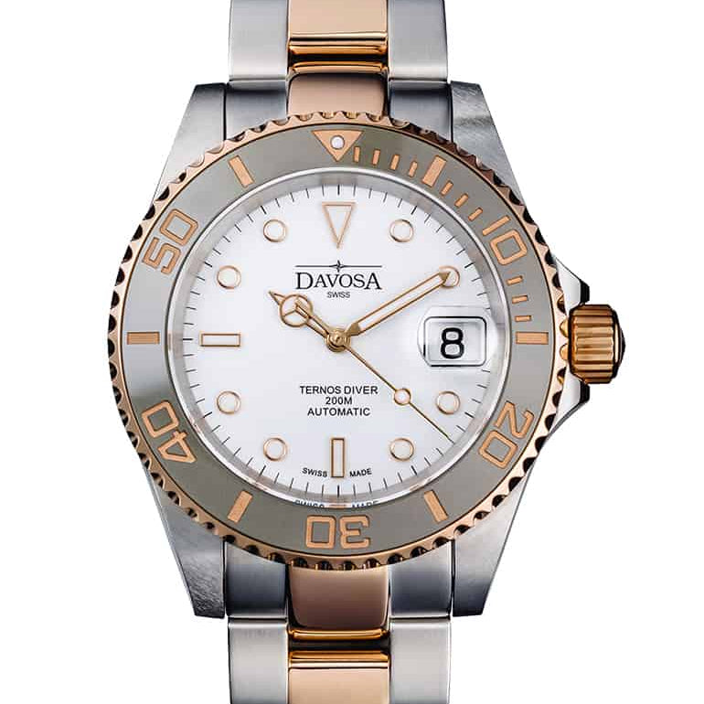 Ternos Ceramic Automatic 200m Swiss-Made Black Unisex Diver Watch 16155550 Diver Davosa USA Official Distributor. Prices are Final. Tax & duties included.