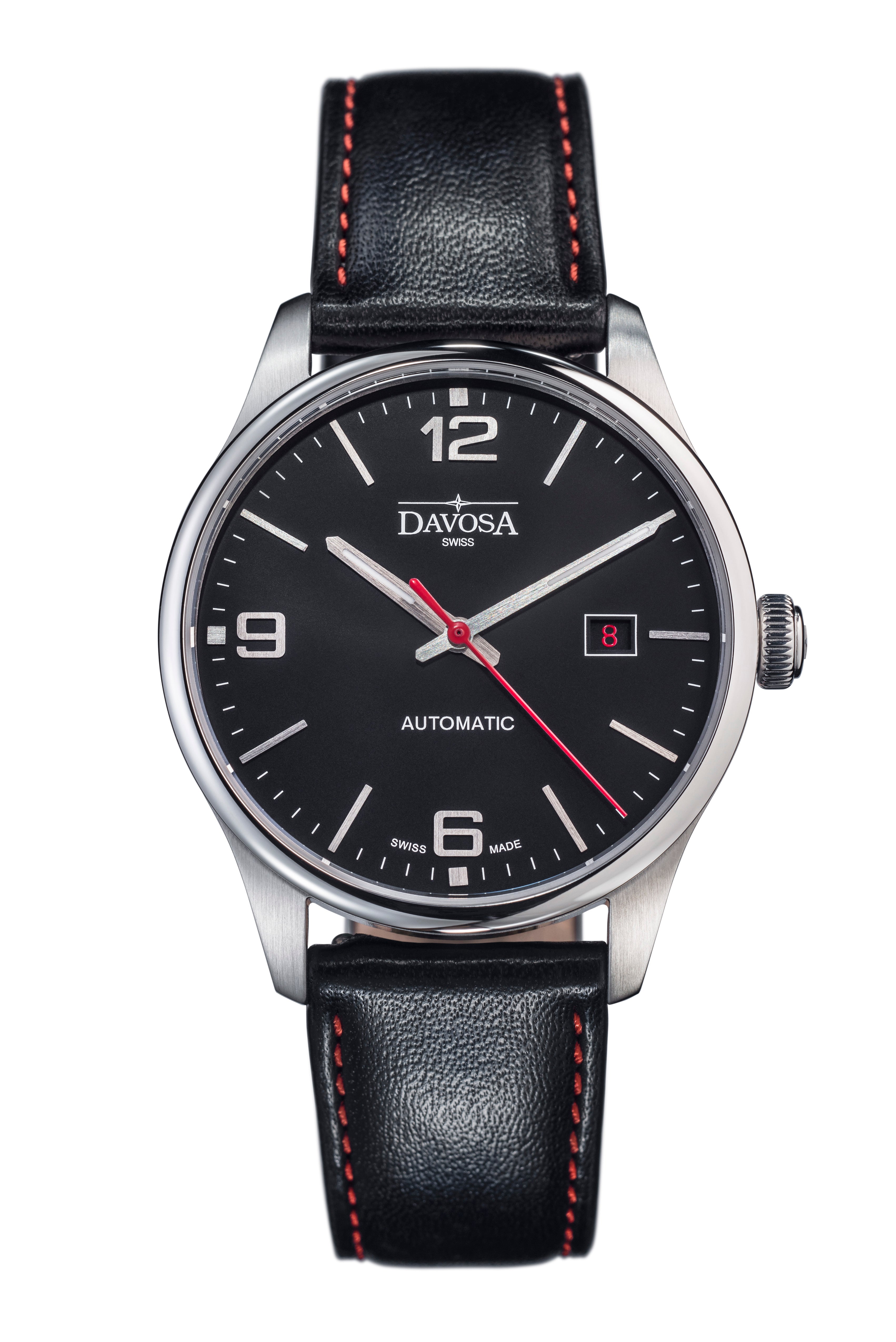 Gentleman Automatic 40mm Black Executive Watch 16156654 Executive Davosa USA Official Distributor. Prices are Final. Tax & duties included.