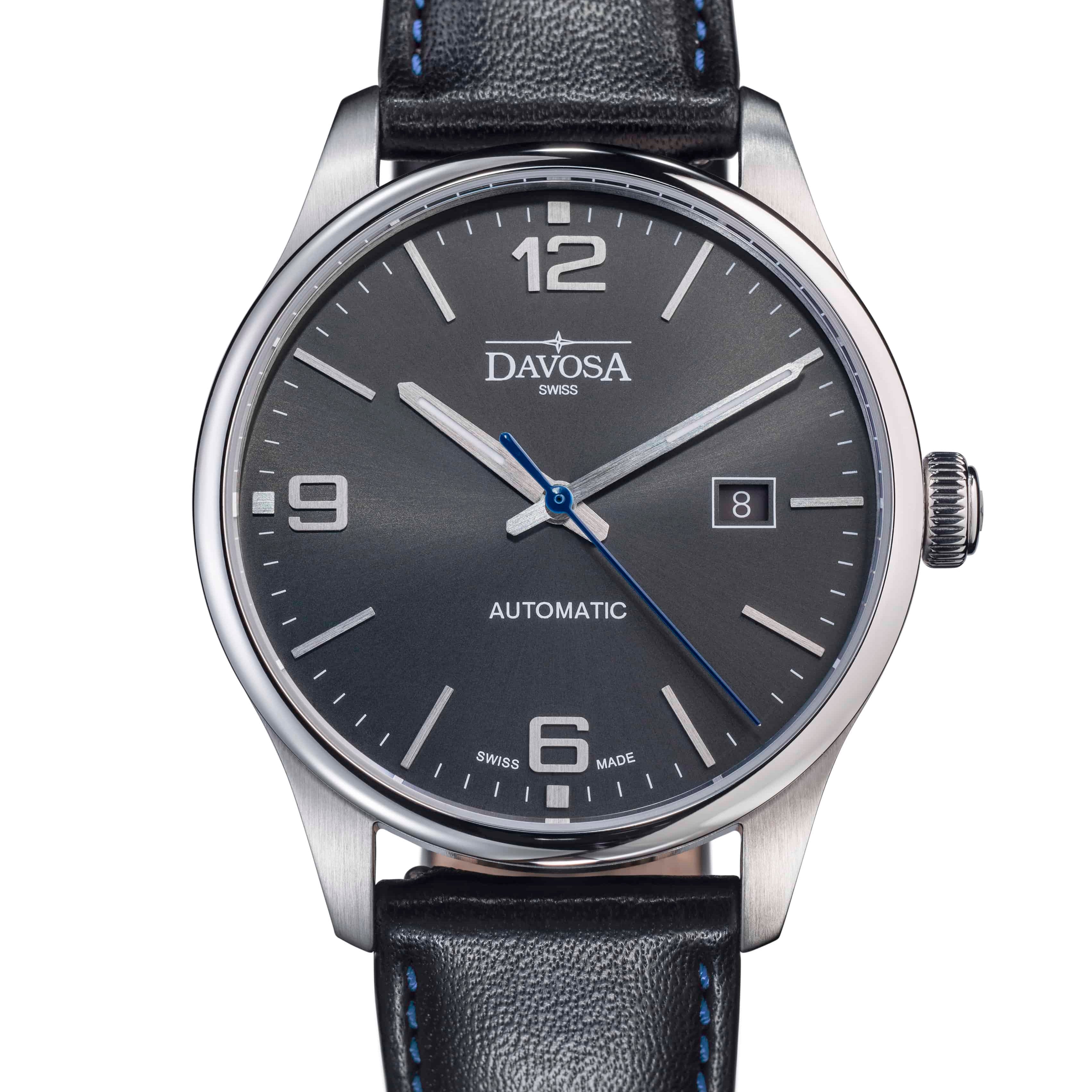 Gentleman Automatic 40mm Grey Executive Watch 16156694 Executive Davosa USA Official Distributor. Prices are Final. Tax & duties included.