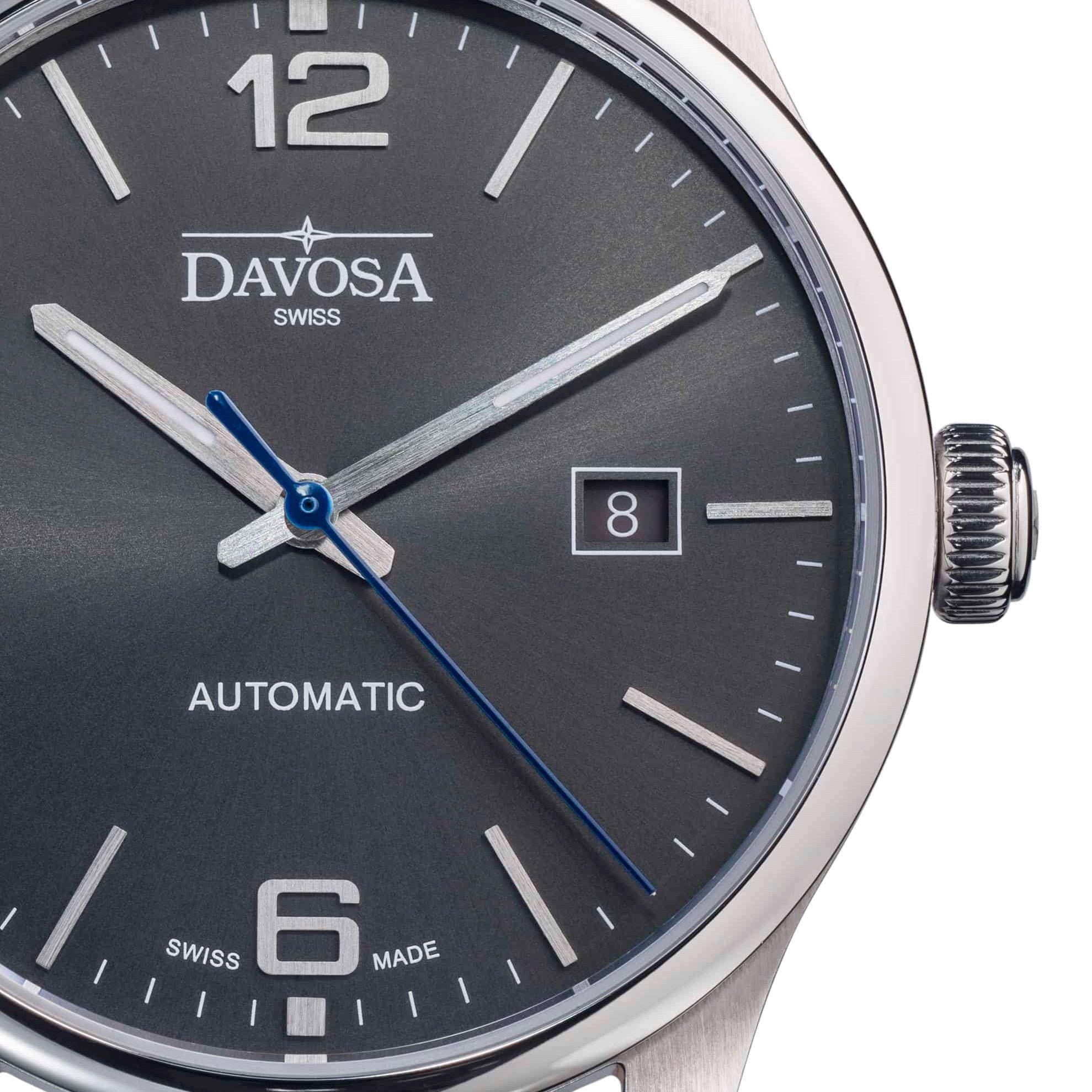 Gentleman Automatic 40mm Gray Executive Watch 16156694 Executive Davosa USA Official Distributor. Prices are Final. Tax & duties included.