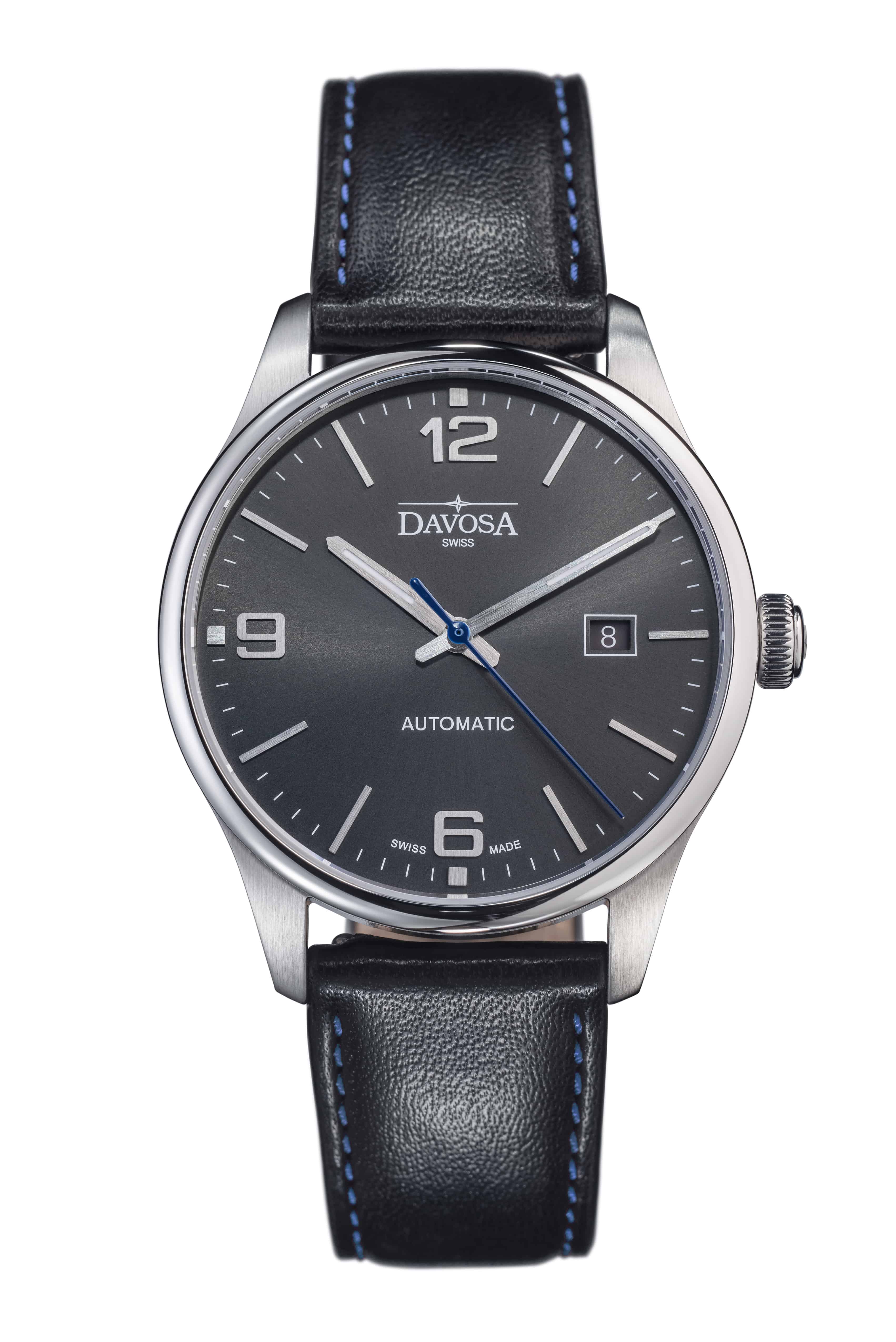 Gentleman Automatic 40mm Gray Executive Watch 16156694 Executive Davosa USA Official Distributor. Prices are Final. Tax & duties included.